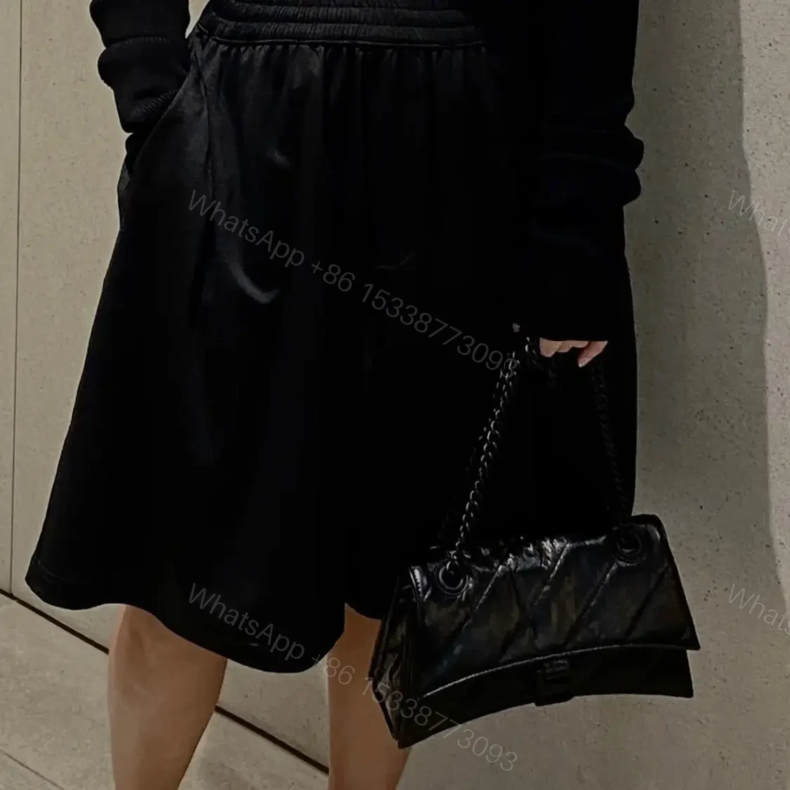 View 10 of 高仿BalenciagaCrush鏈條包小號XS