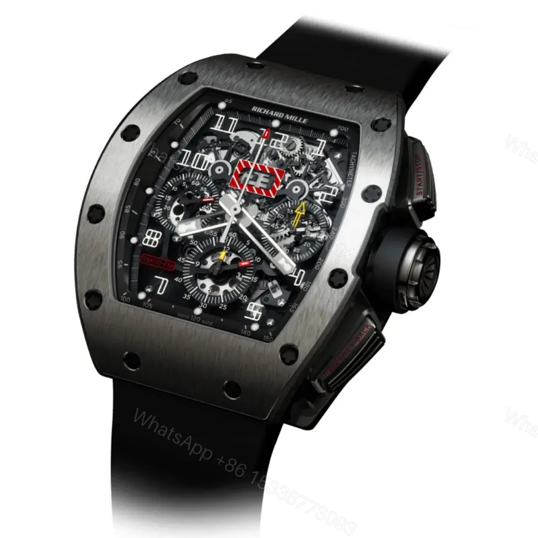 Richard Mille Swiss Clone – RM 011 FELIPE MASSA TITANIUM Replica — view 1