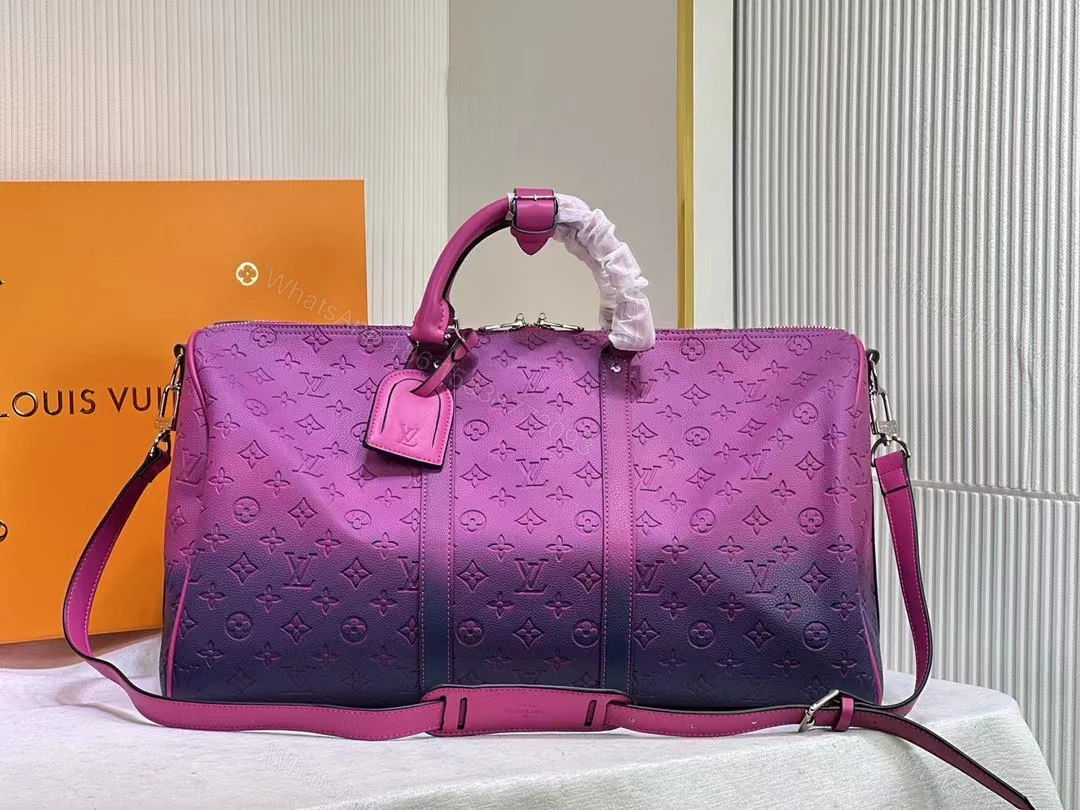 View 5 of LV Virgil Abloh Pink and Blue Monogram