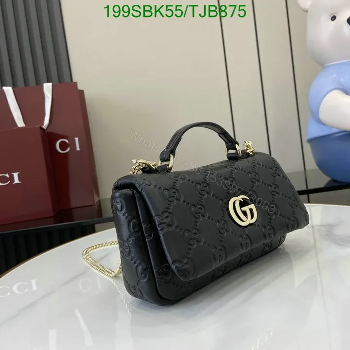 View 70 of Gucci Rosso Ancora Red Leather Mini Top Handle Bag HG258