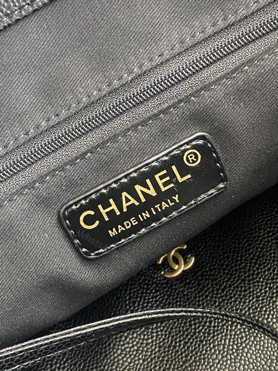 View 8 of Chic Black Pebbled Leather Tote — Structured Everyday Lux