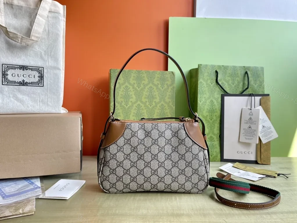 View 2 of G-Inspired GG Mini Shoulder Bag: Luxe Everyday Elevation