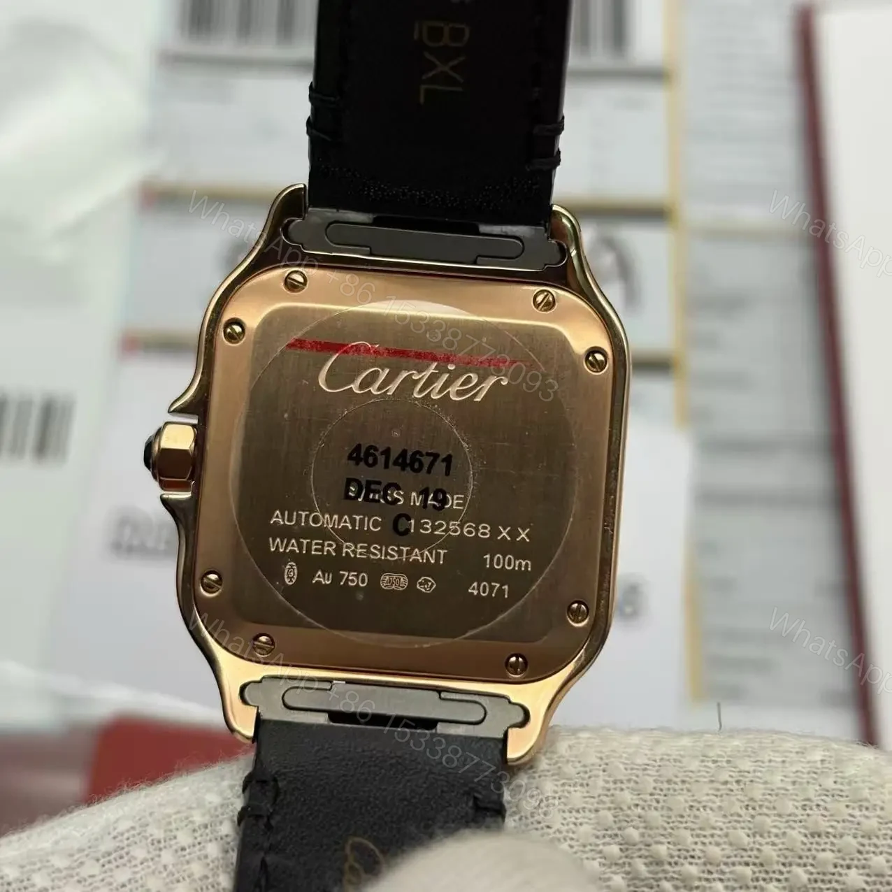 View 10 of Replica Cartier Santos WGSA0012 Watch