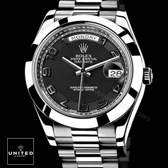 View 7 of Rolex 218206 Black Dial Replica