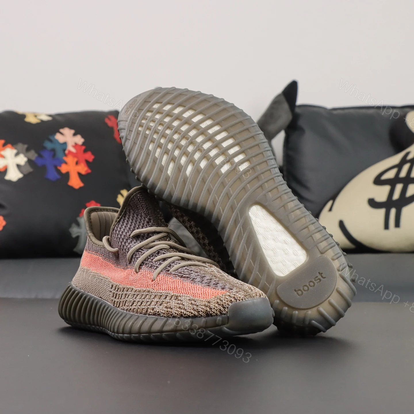 View 3 of Yeezy boost 350 V2 Ash Stone Replicas