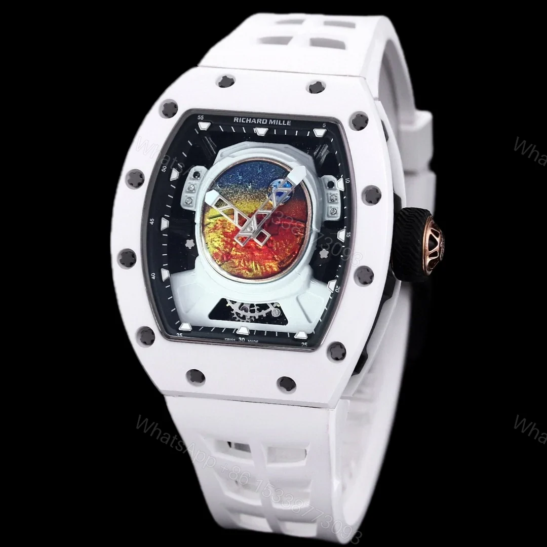 View 2 of Richard Mille RM52-05 Pharrell Williams Mars Mission Watch Automatic Skeleton Aerospace Design Premium Edition RM-RM52-05-PW-MARS-SKL
