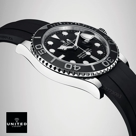 View 7 of Rolex Yacht-Master 226659 White Gold Automatic Rubber Black Dial Replica