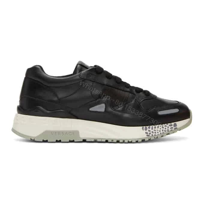 VERSACE BLACK RUNNER SNEAKERS – VS18 — view 1