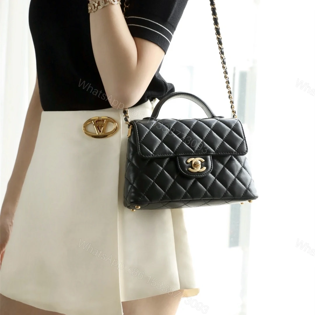 View 22 of 高仿Chanel*25P系列AS5355小羊皮Kelly單肩手提包免檢版