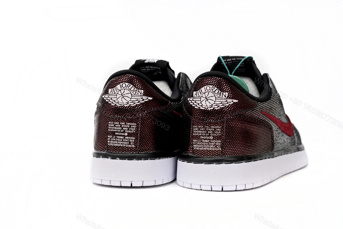 View 2 of Air Jordan 1 Low Black Copper AV3918-113