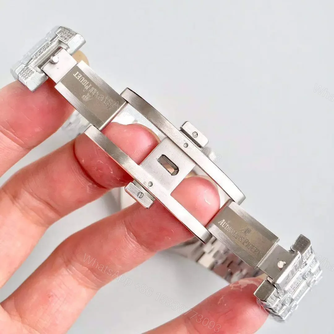 View 6 of Replica AP Royal Oak Full Diamond