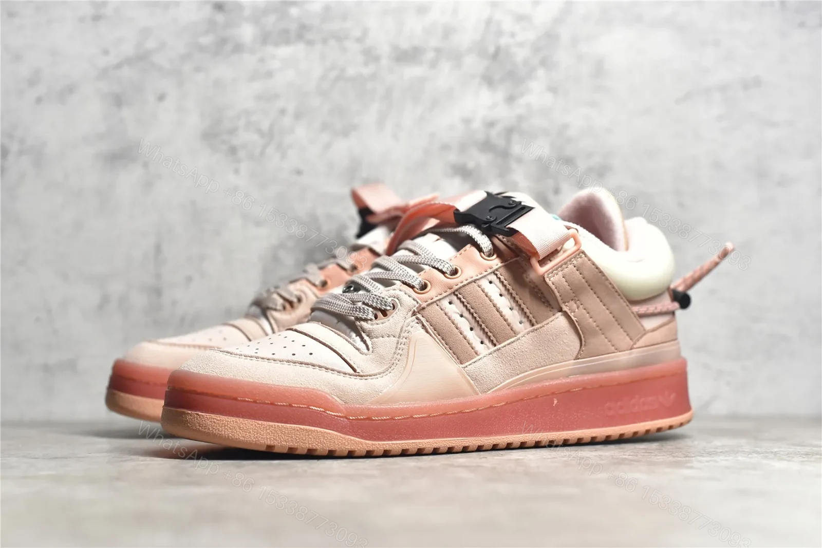 View 2 of Bad Bunny x adidas Forum Low Pink Reps