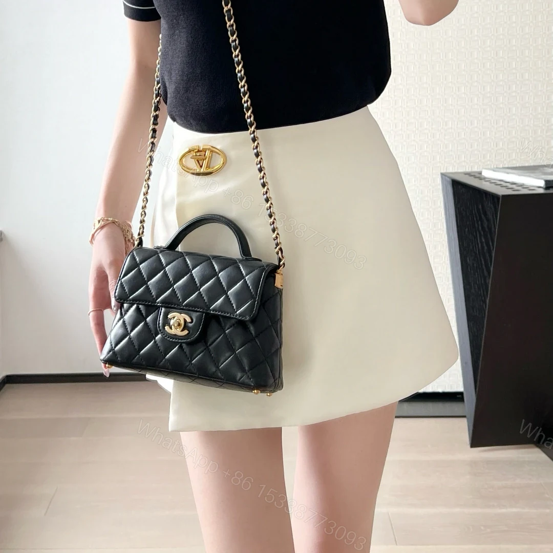 View 20 of 高仿Chanel*25P系列AS5355小羊皮Kelly單肩手提包免檢版