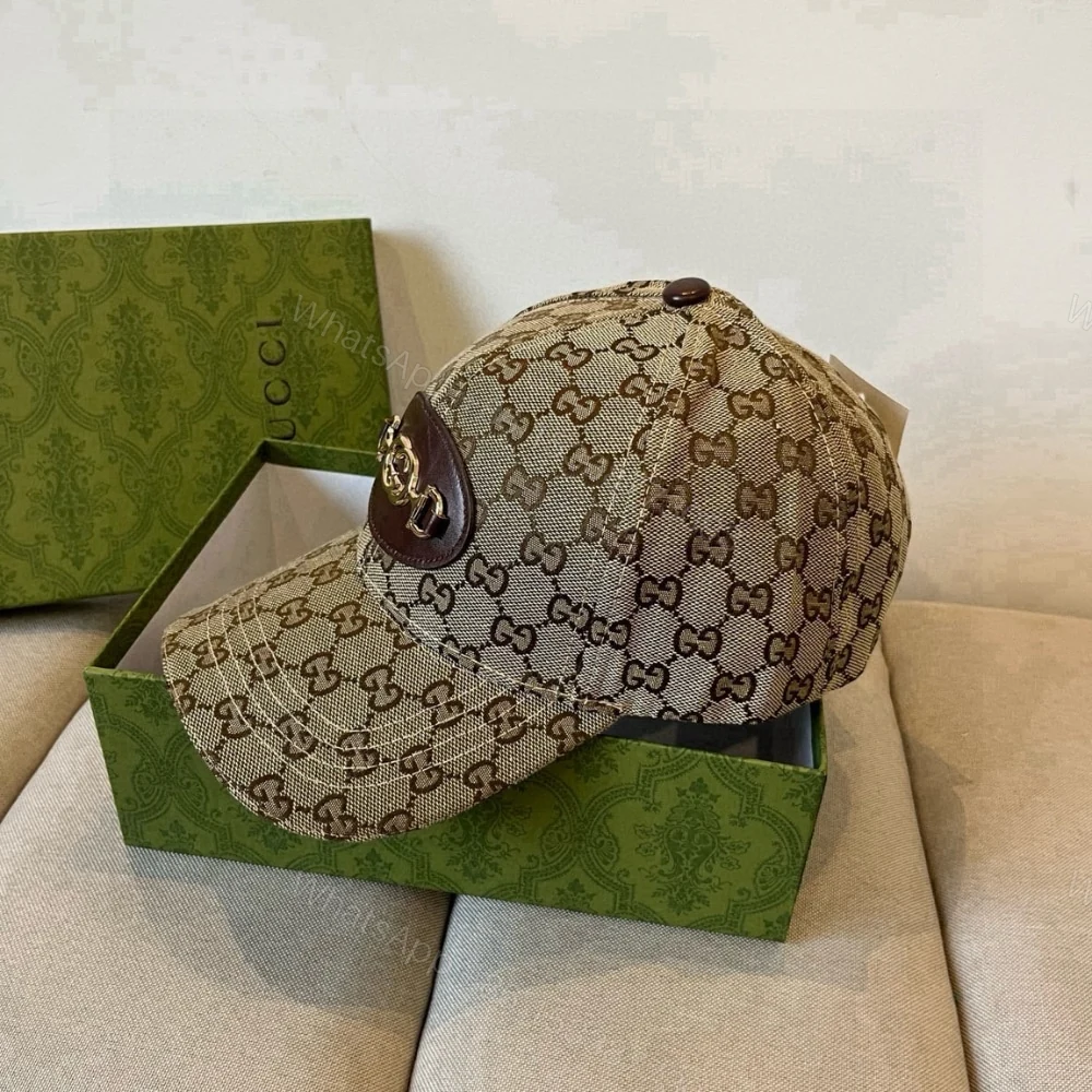 View 3 of Gucci Supreme Baseball Cap Brown