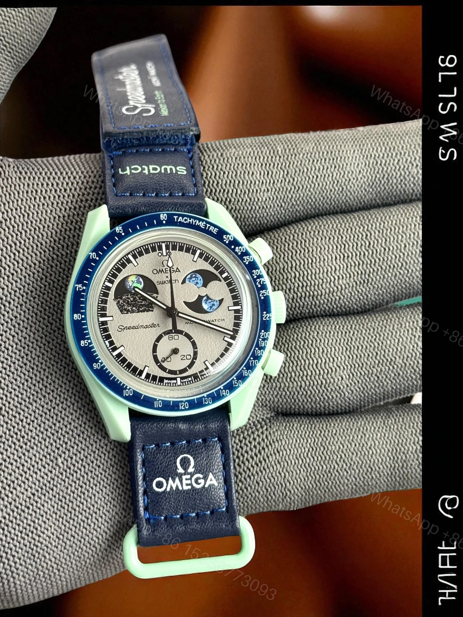 View 2 of FIRST COPY Omega space branded watch