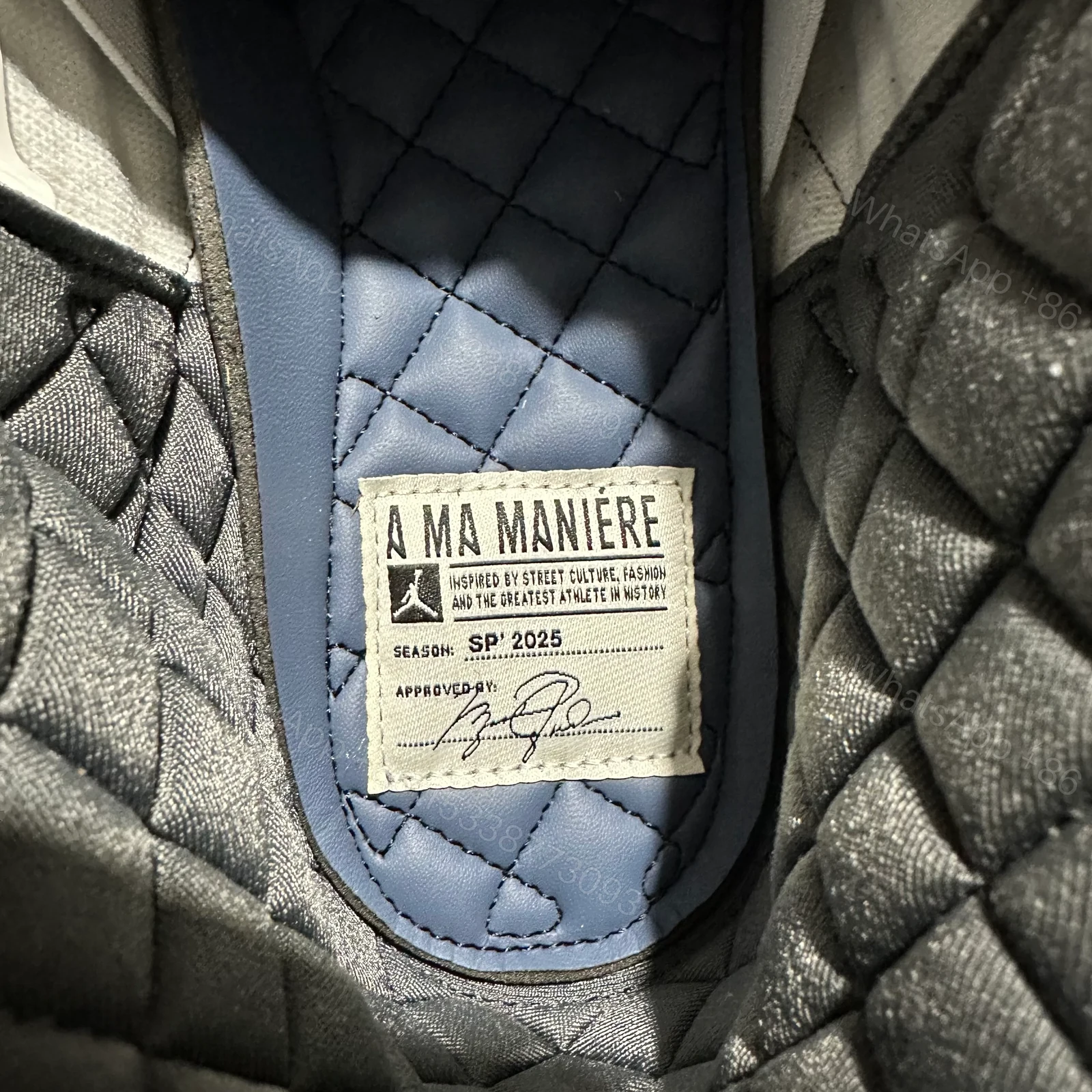 View 6 of Jordan 3 Retro OG SP A Ma Maniére Diffused Blue