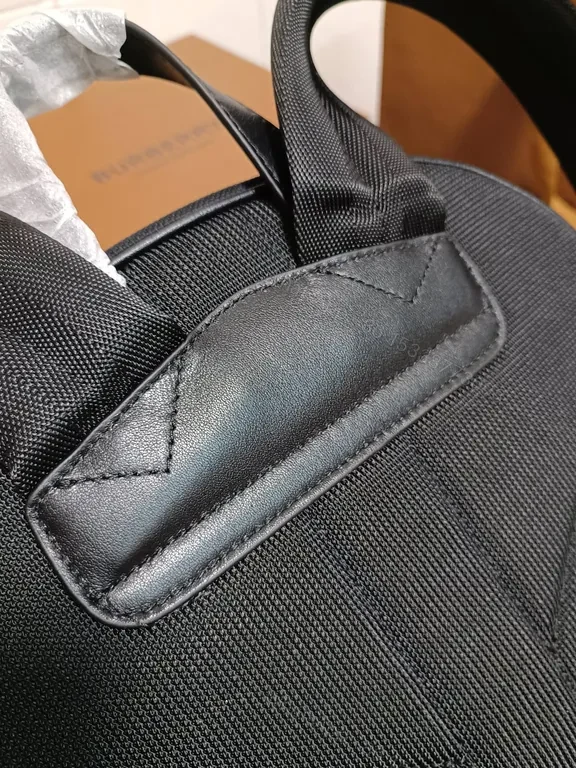 View 9 of Patterned Burberry Backpack: Elegant, Durable Everyday Carry