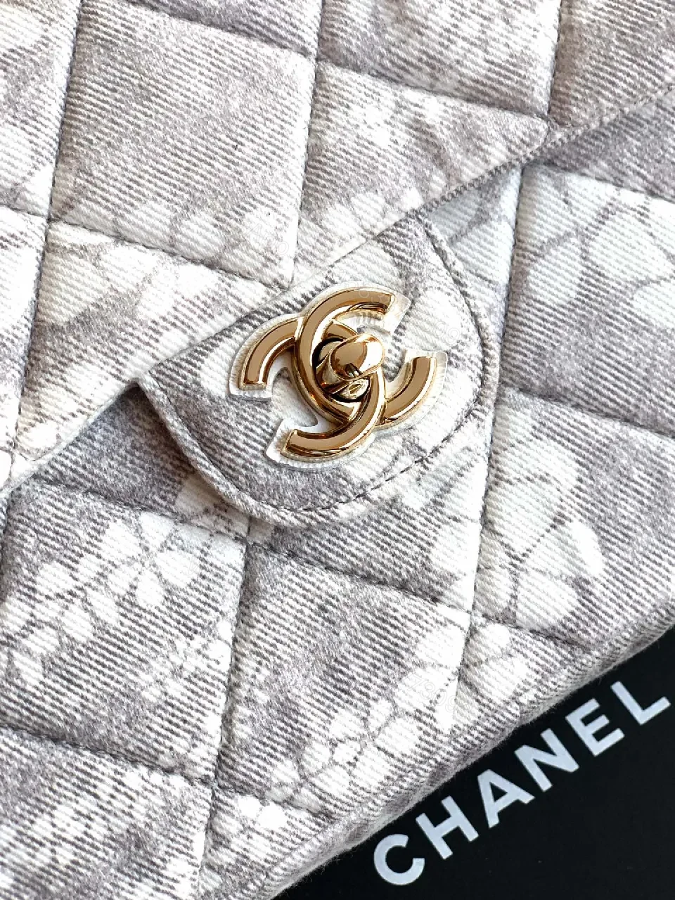 View 3 of Quilted Mesh & Metallic Chain Small Shoulder Bag: Luxe Everyday
