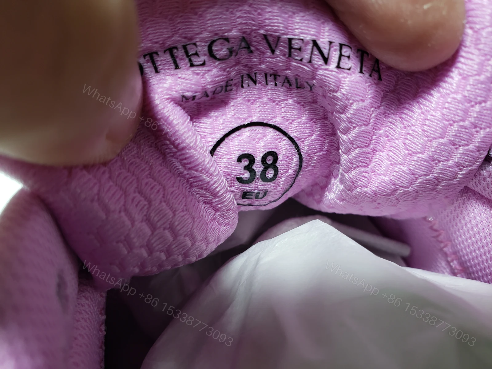 View 6 of Bottega Veneta Orbit Pink 741357V2X406151
