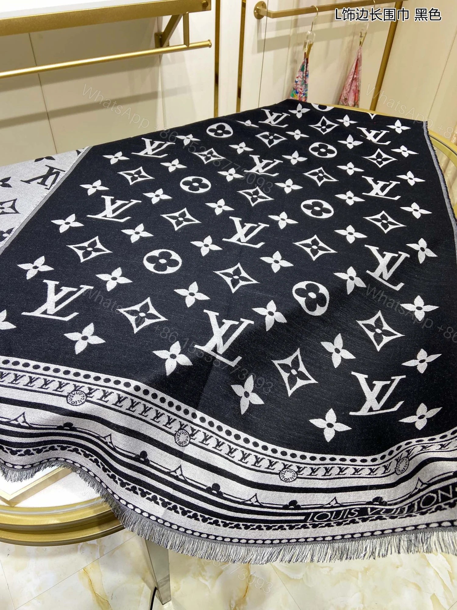 View 5 of EN – Luxury LUV Scarf 005