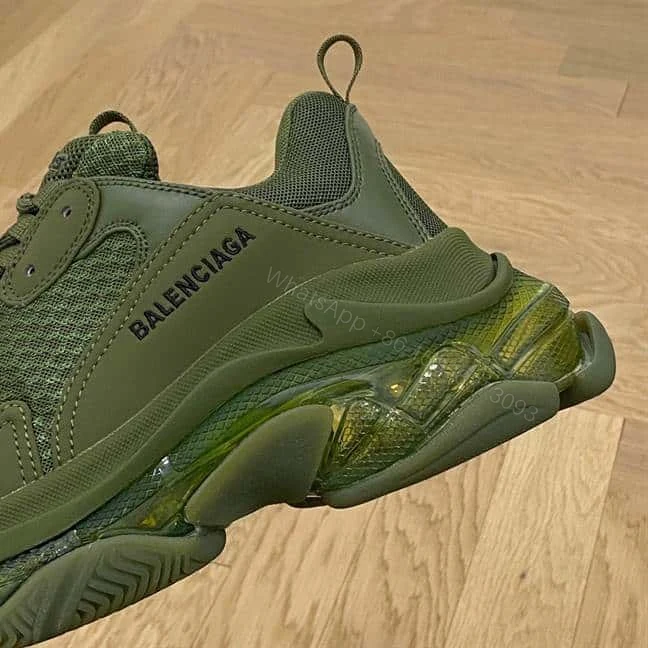 View 7 of BALENCIAGA MEN’S TRIPLE S SNEAKER CLEAR SOLE – BB188