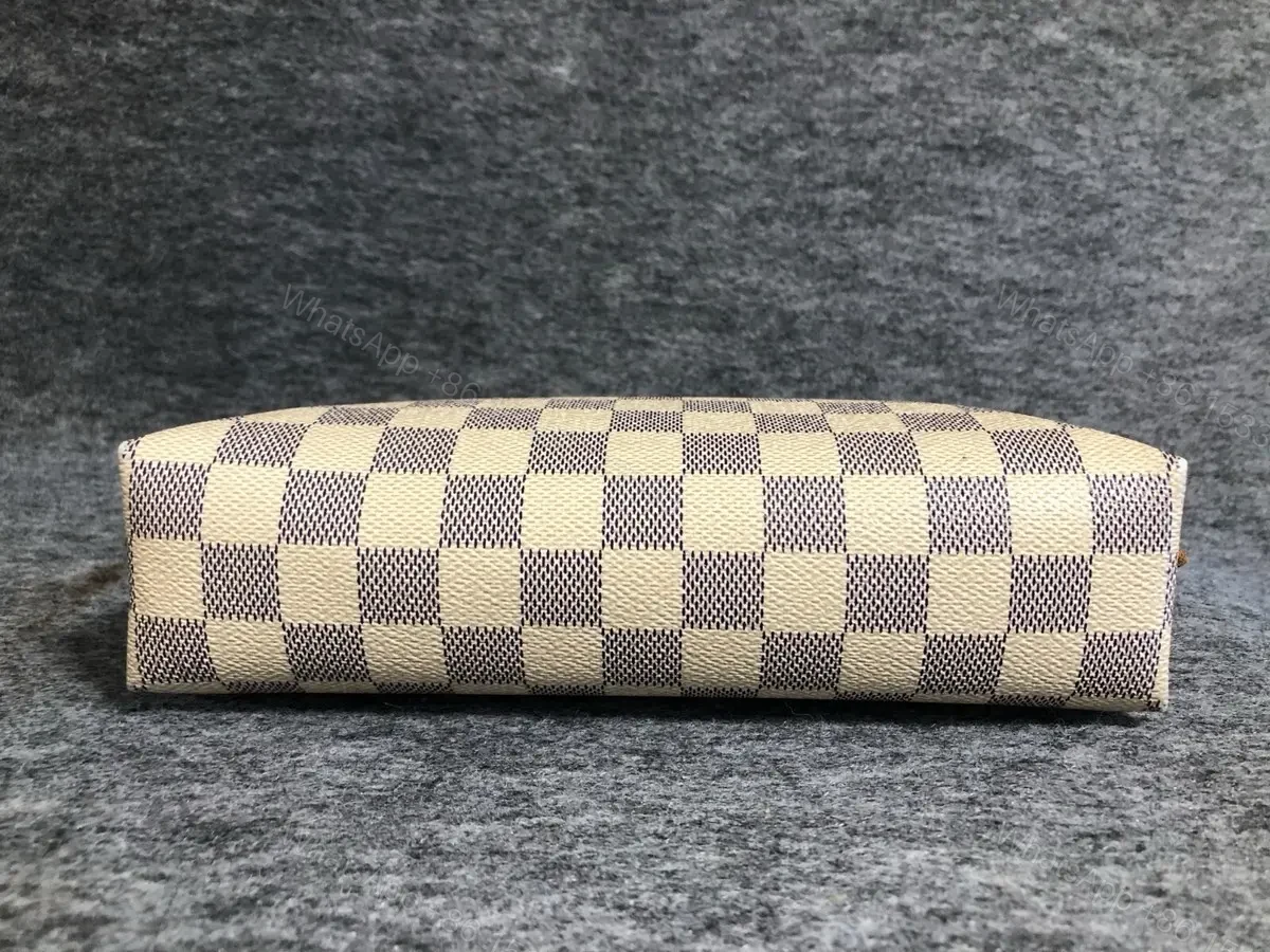 View 3 of Louis Vuitton Damier Azur cosmetic pouch GM size