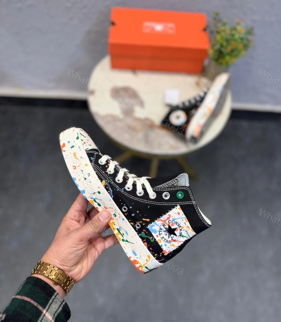 First Copy Converse Chuck Paint Sneakers — view 1
