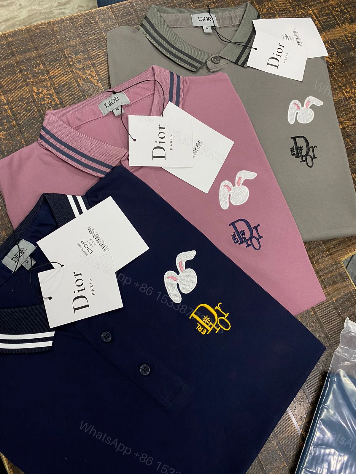 View 6 of First Copy Dior Imported Polos