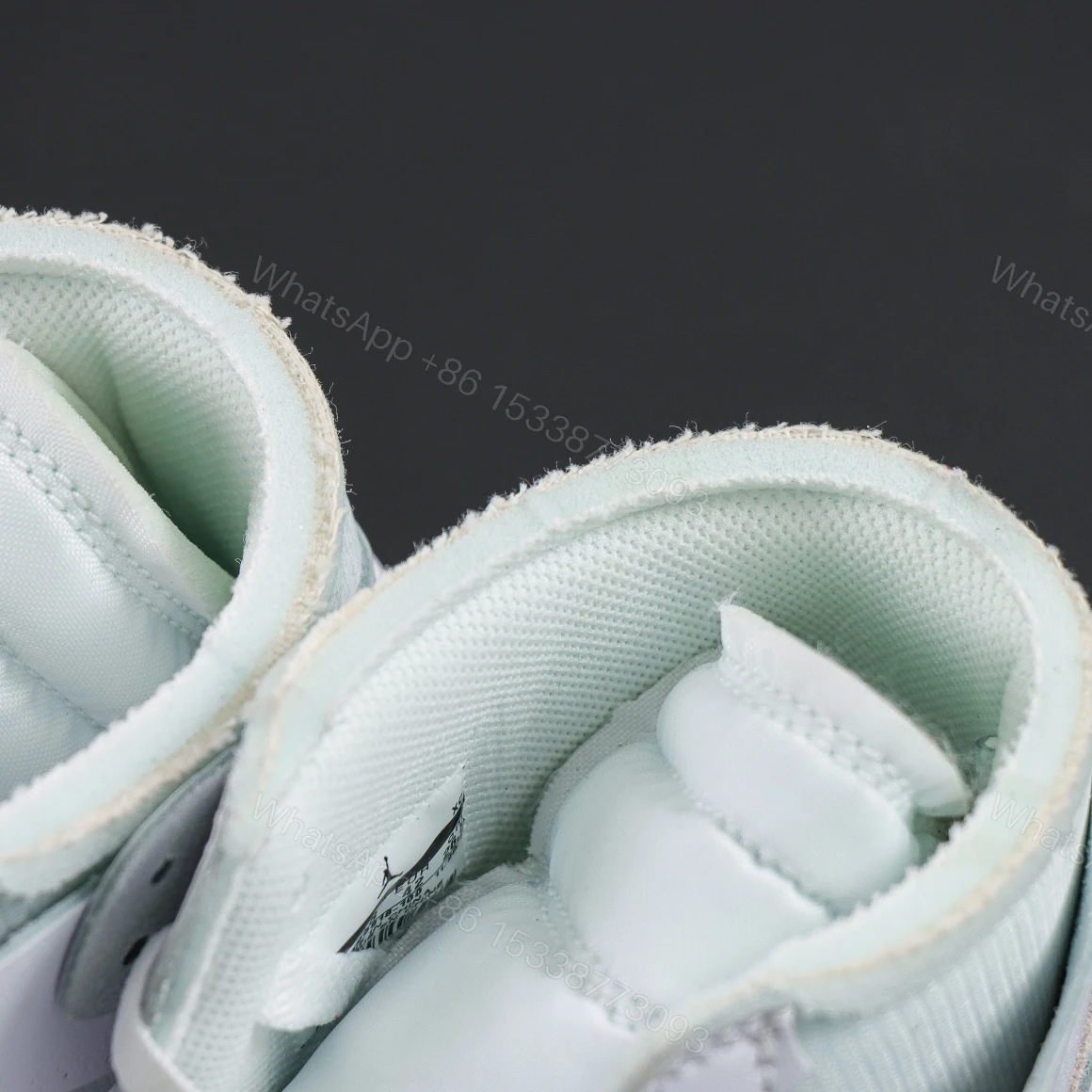 View 4 of Off-White × Air Jordan 1 Retro High Euro Reps