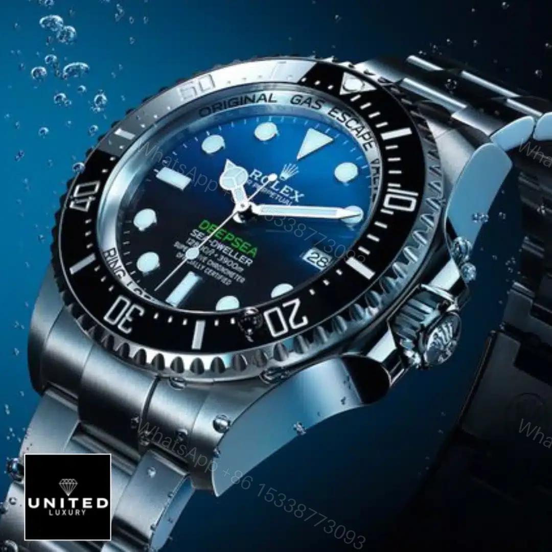 View 8 of Rolex DEEPSEA Sea-Dweller Stainless Steel 126660-0002 Oyster Replica