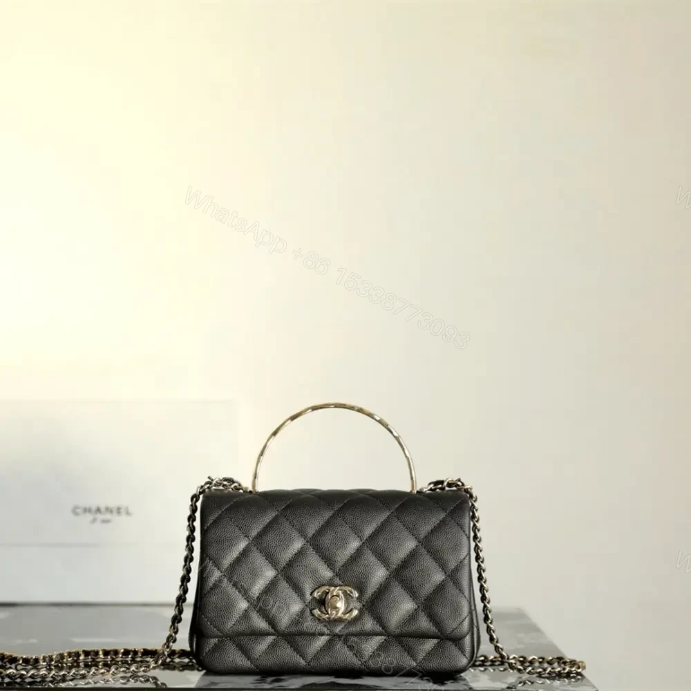 高仿Chanel*25S系列AP4579荔枝牛皮WOC手袋Mini免檢版 — view 1