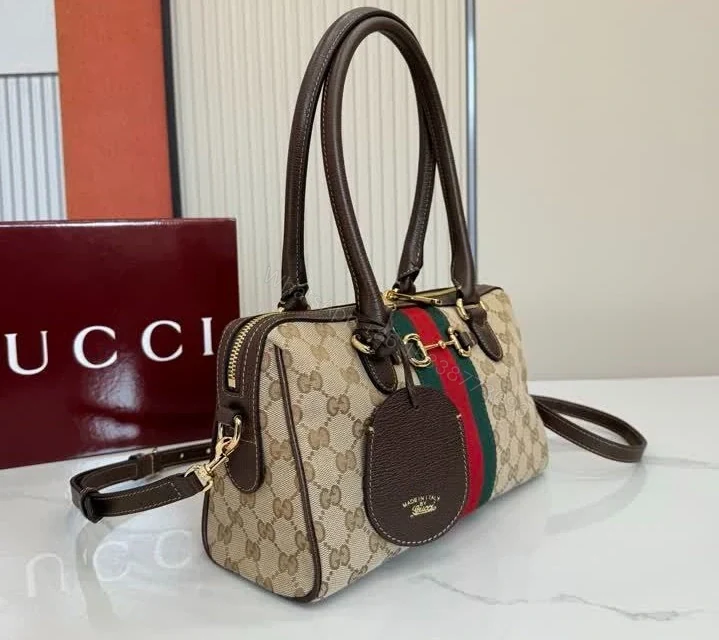 View 4 of Gucci Borsetto Medium Boston Bag VB25278