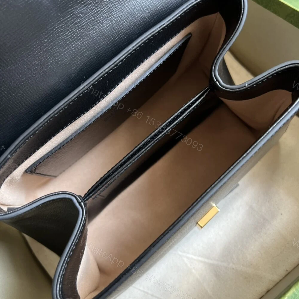 View 9 of Gucci Horsebit 1955 Mini Bag Black 22Cm
