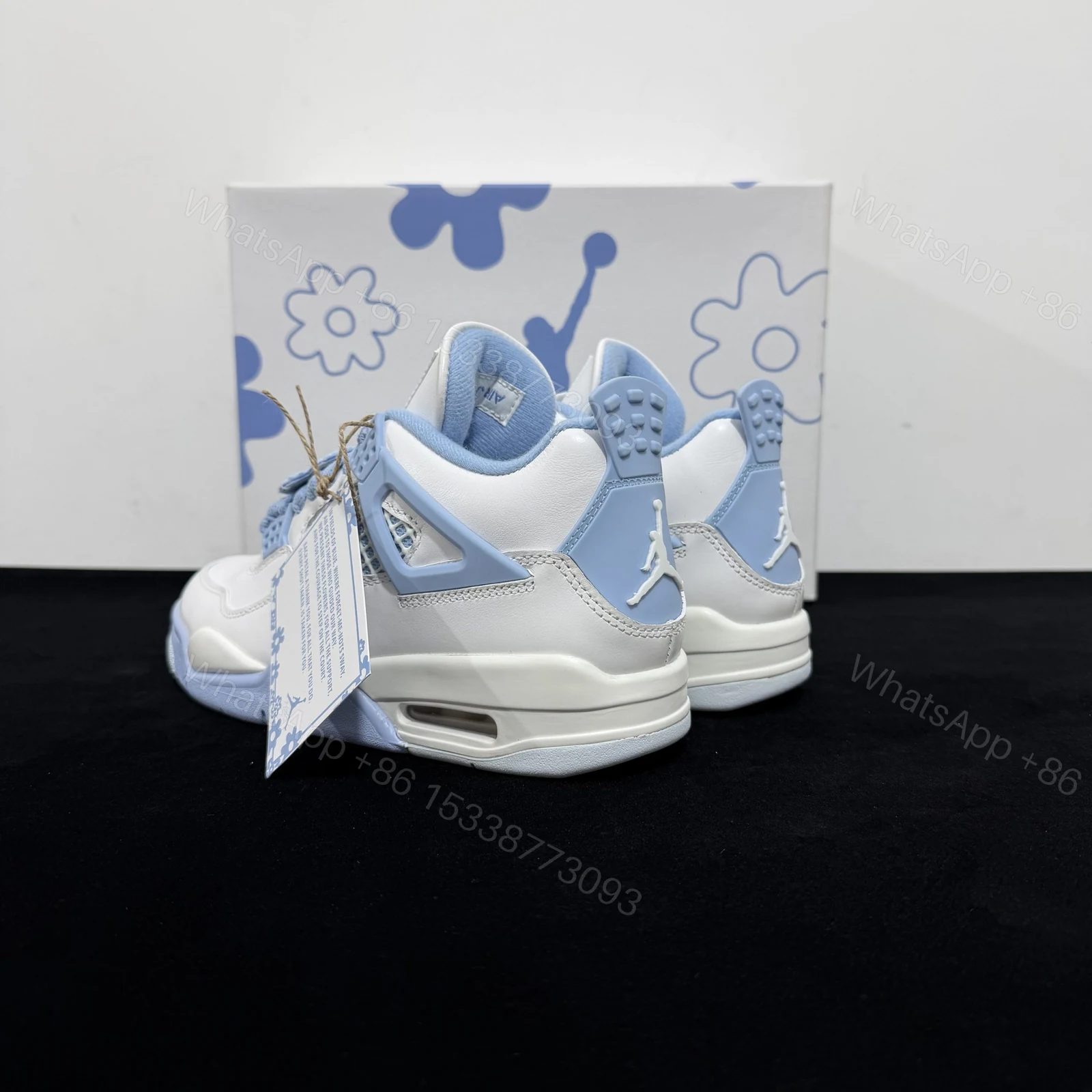 View 6 of Air Jordan 4 Retro Aluminum Replica