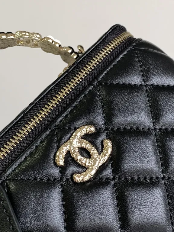View 6 of Quilted Mini Bag: Gold Hardware, Compact Chic