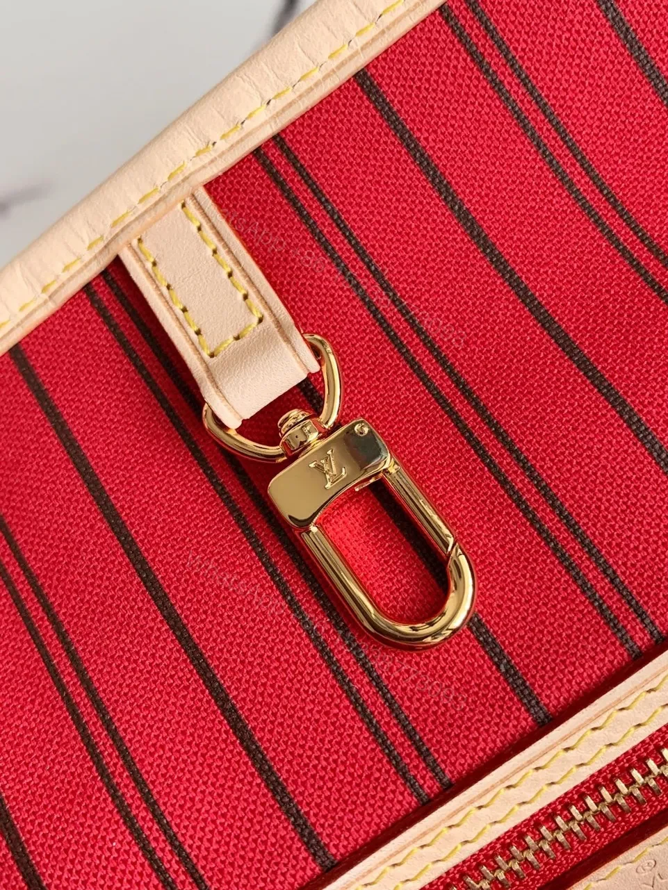 View 2 of Louis Vuitton LV Neverfull Like Auth Handbags Brown Pattern 32x29x17cm
