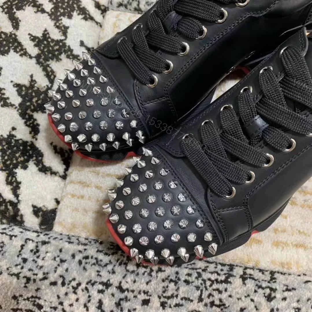 View 4 of CHRISTIAN LOUBOUTIN SPIKE SOCK SNEAKER – CL19
