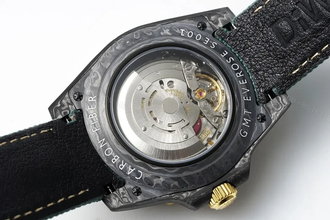 View 9 of TW Factory Clean Factory Diw Rolex GMT-Master II, Green, Carbon Fiber