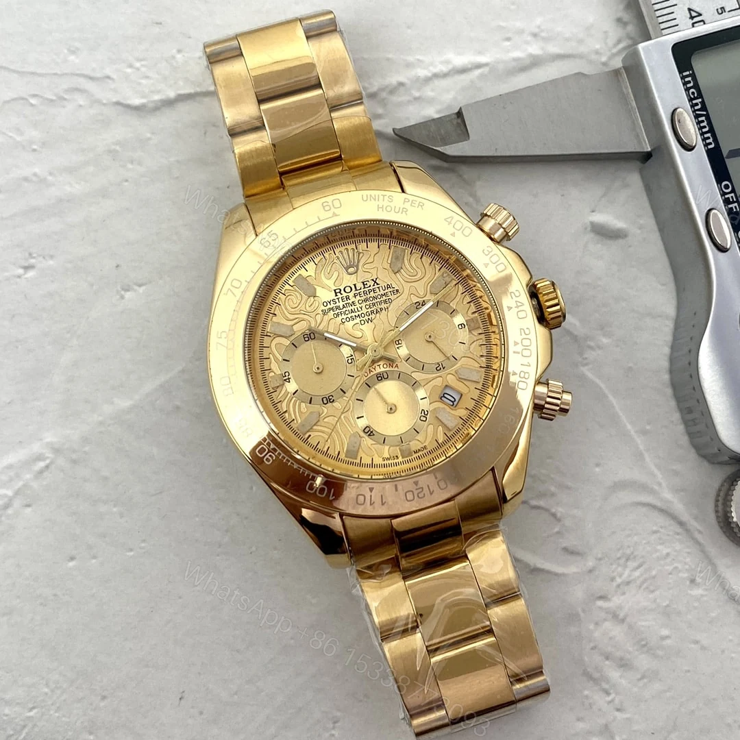 View 3 of Rolex Cosmograph Daytona Pattern Gold 40Mm
