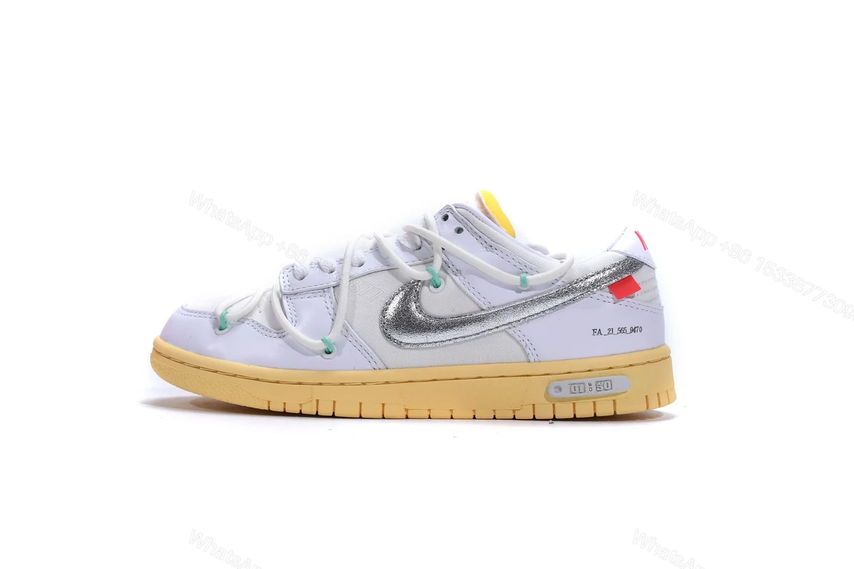View 10 of OFF WHITE x Nike Dunk SB Low The 50 NO.1 DM1602-127