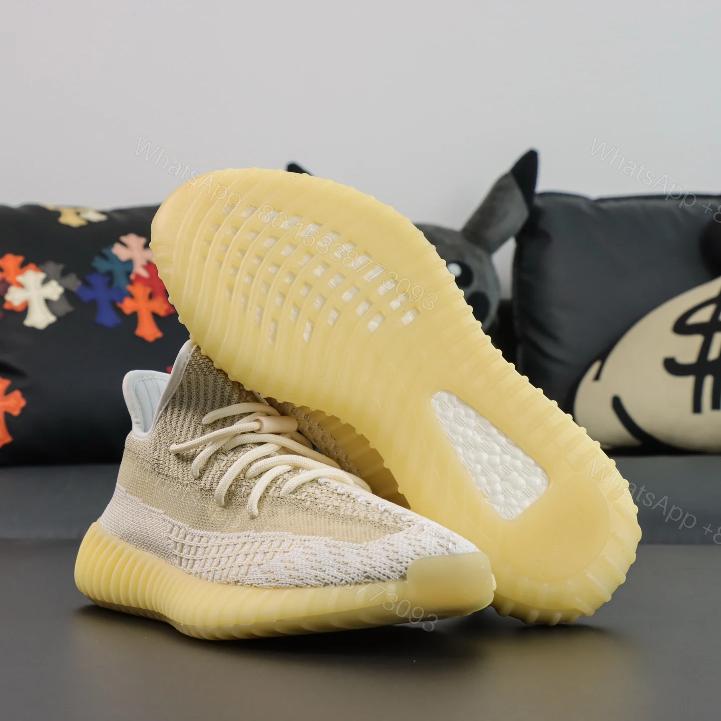 View 3 of YEEZY BOOST 350 V2 Natural Reps