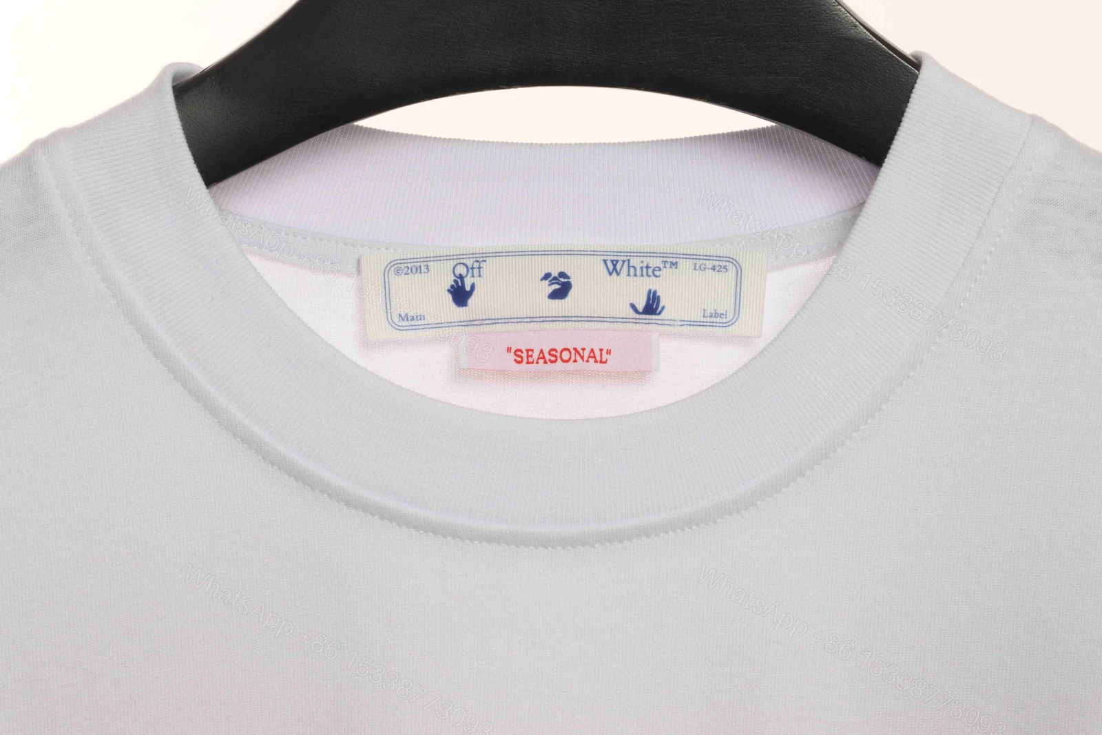 View 4 of Off White Environmental Protection Graffiti T-Shirt