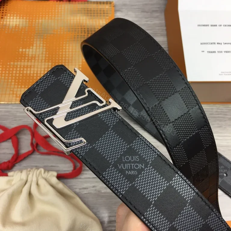 View 4 of Damier Luxe Belt: Iconic Pattern, Everyday Confidence