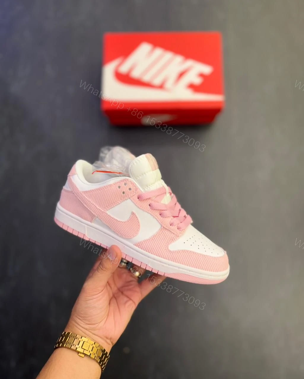 View 7 of FIRST COPY NIKE SB DUNK BESTIE PINK FOR GIRLS