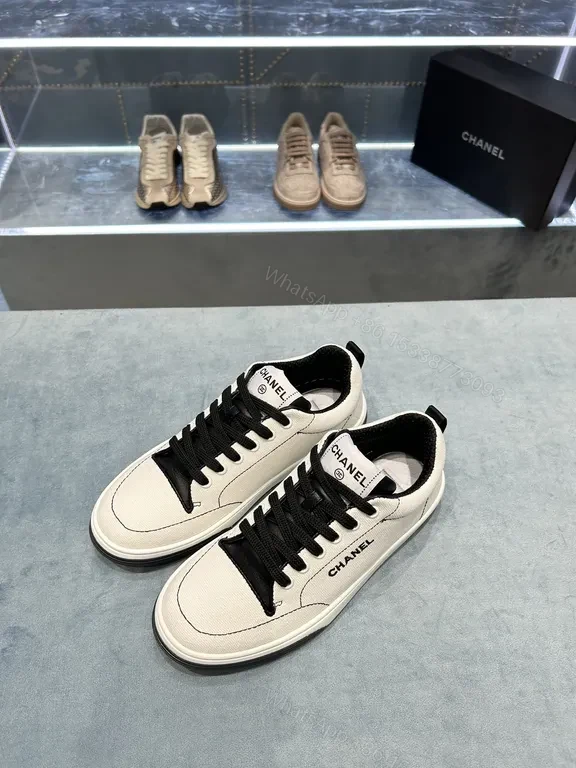 View 5 of Chanel-Inspired Low-Top Sneaker: Premium Craftsmanship