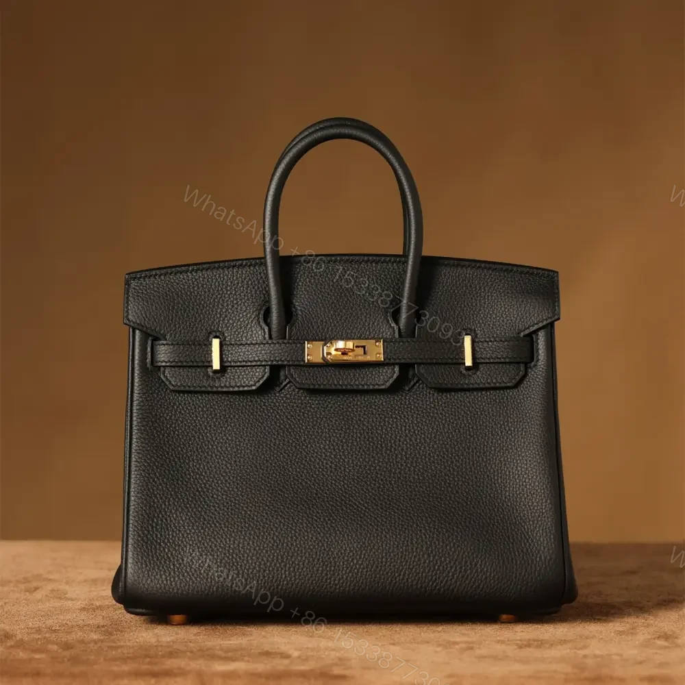 View 5 of 高仿Hermes*Birkin25黑色金扣免檢版