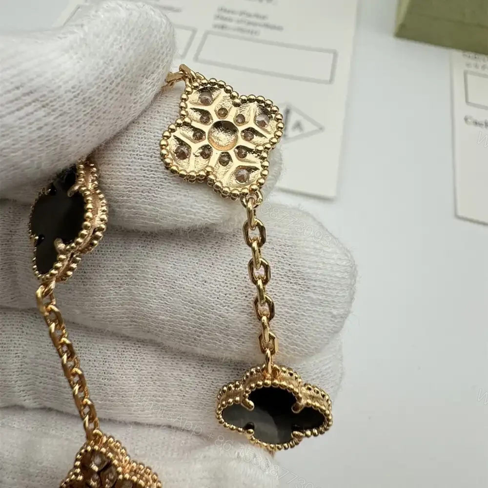 View 5 of 高仿首飾VanCleef&Arpels*RP2R100珍珠貝母玫瑰金手鏈
