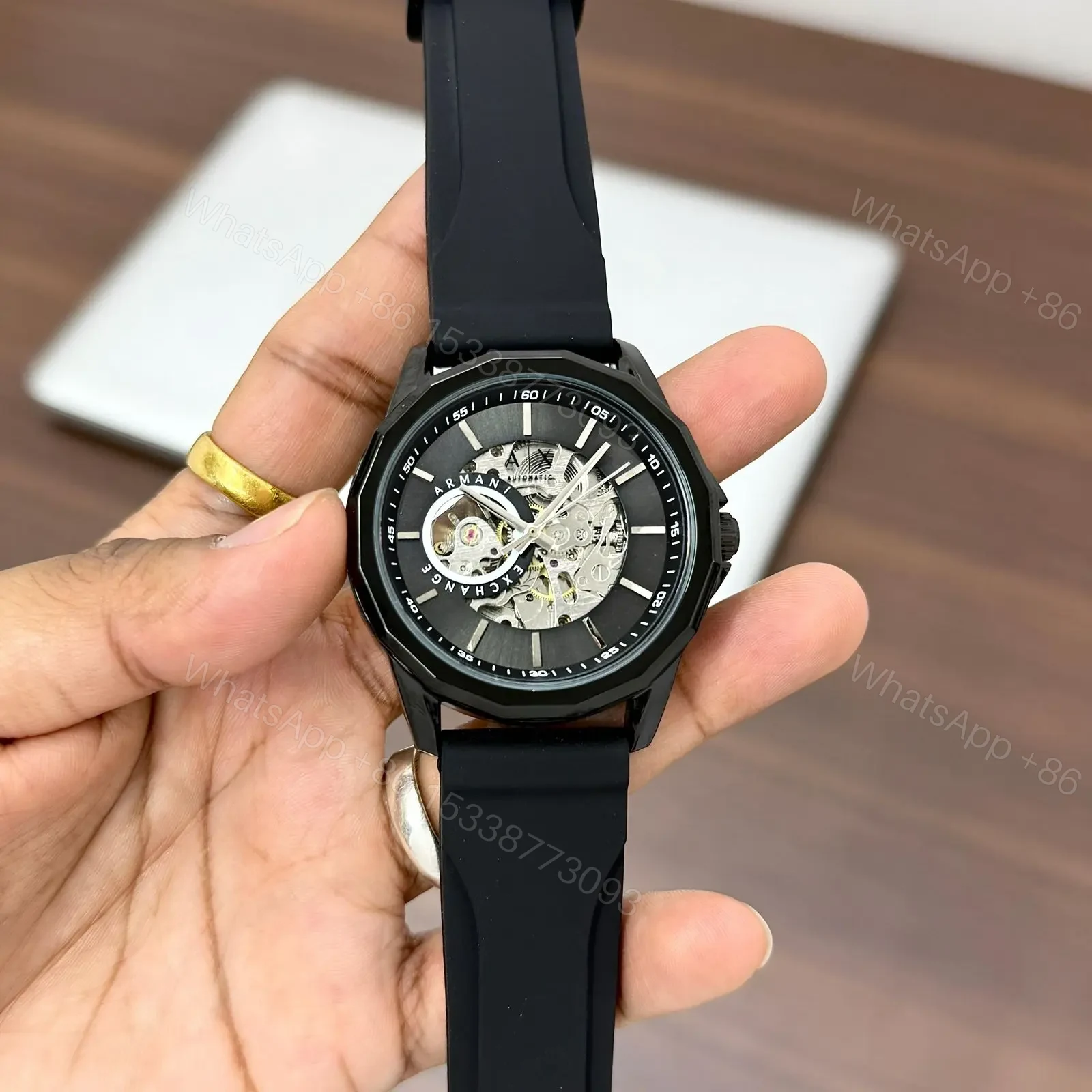 View 3 of Armani Exchange Modern Automatic
