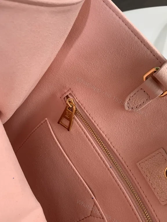 View 6 of Pink Monogram Tote: Modern Luxury Everyday Carry Tote