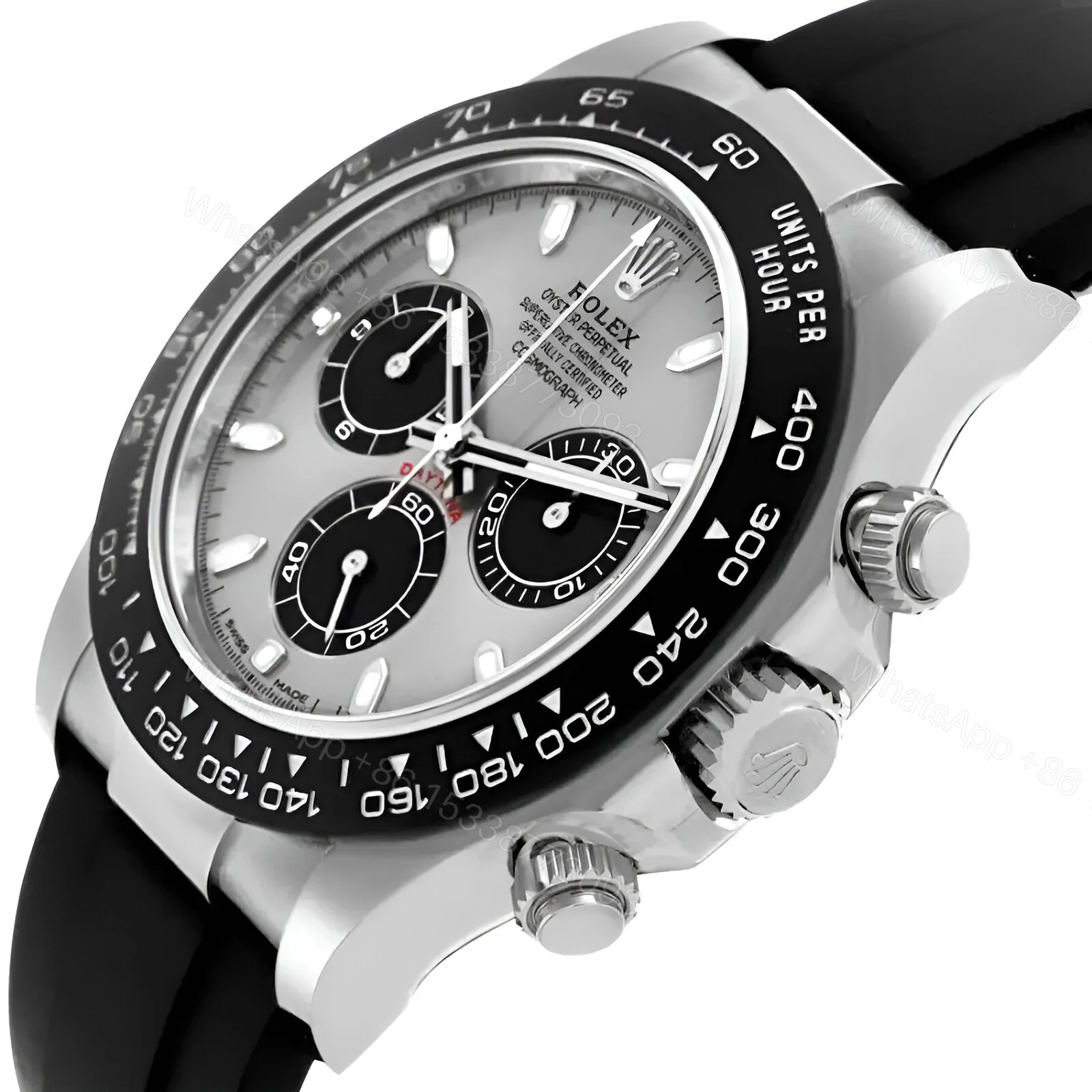 View 3 of Rolex Cosmograph Daytona White Gold Meteorite 116519LN Replica